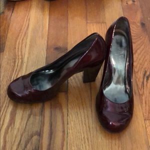 Red Patent Leather Heels